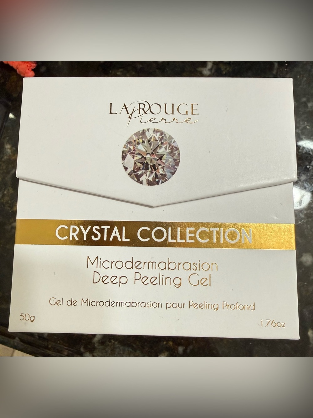 La Rouge Pierre Crystal Collection Microdermabrasion Deep Peeling Gel - New